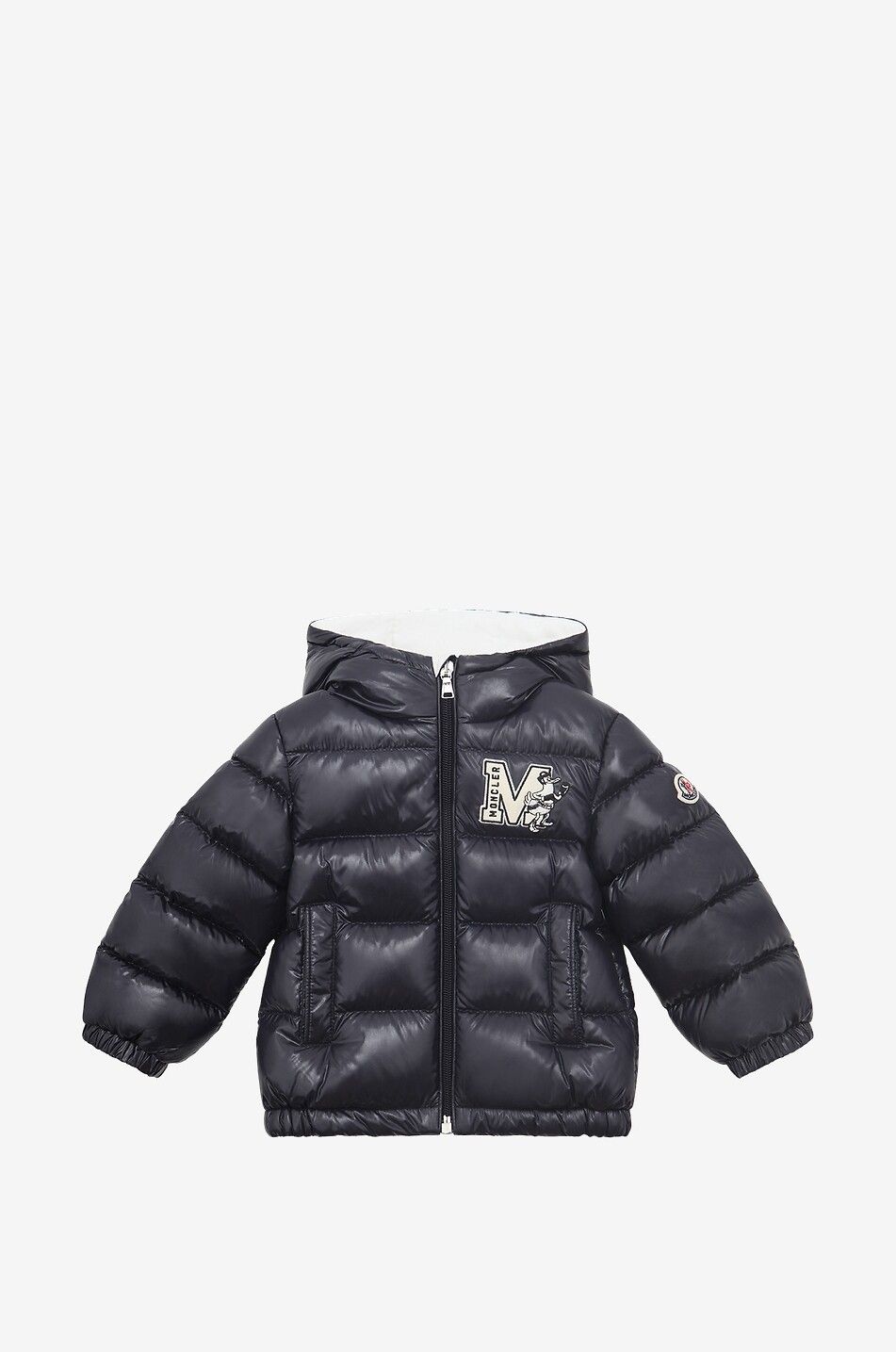 Moncler patch jacket deals