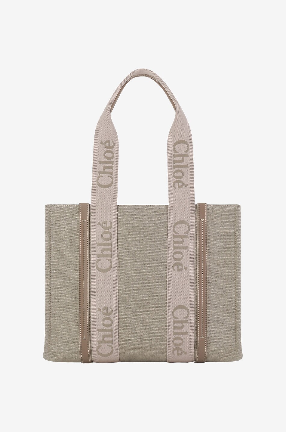 Woody canvas tote bag CHLOE Bongenie