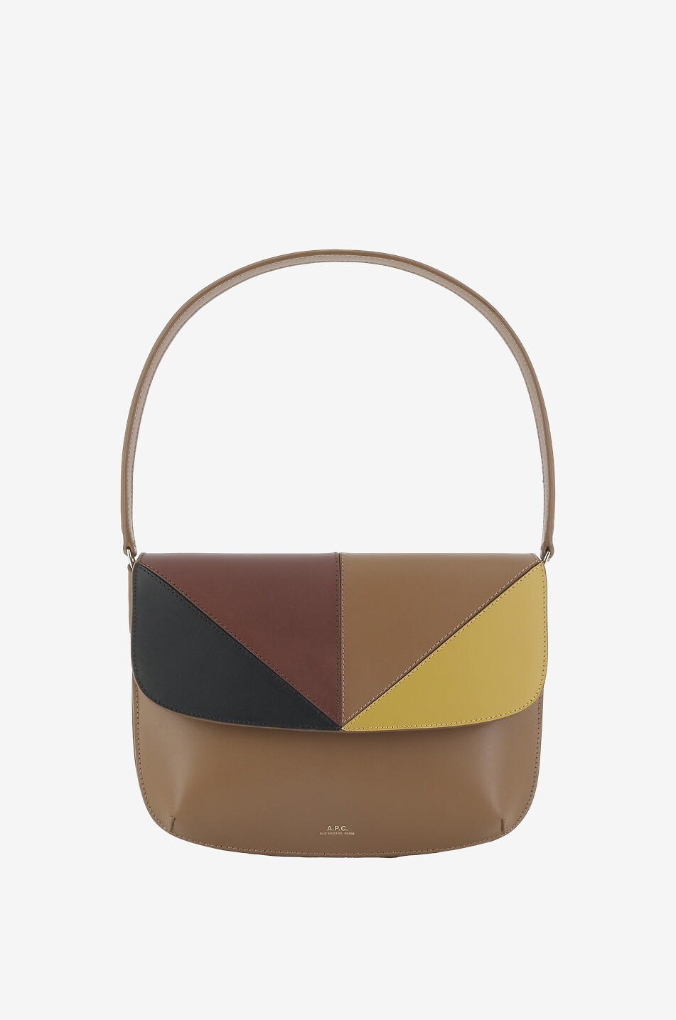 A.P.C. Sac porté épaule patchwork Sarah Femme MULTICOLORE 1