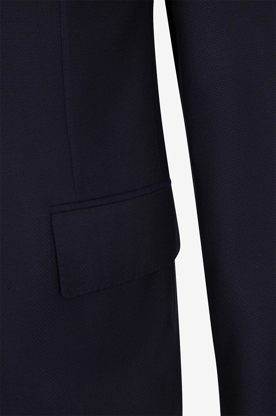 Leader wool piqué blazer