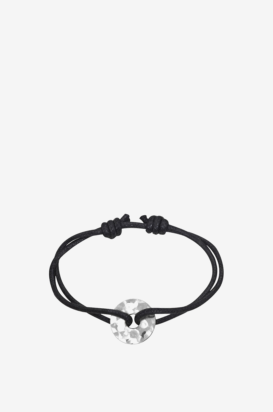 DINH VAN Bracelet sur cordon argent Pi Femme ARGENT 1