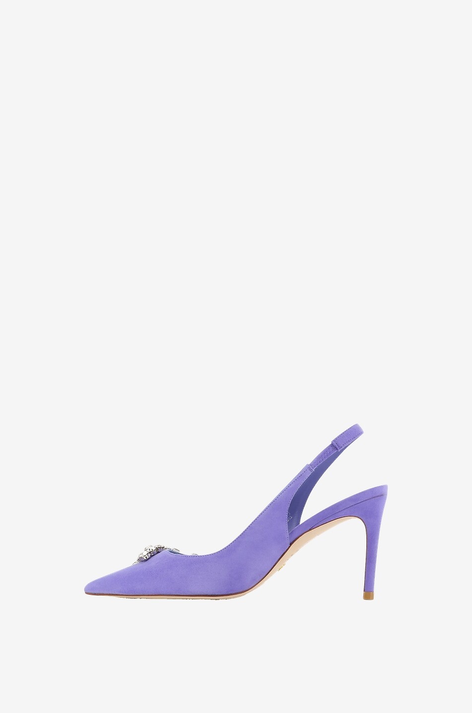 STUART WEITZMAN Escarpins à bride arrière Stuart Crystal Fleur 85 Femme VIOLET CLAIR 3