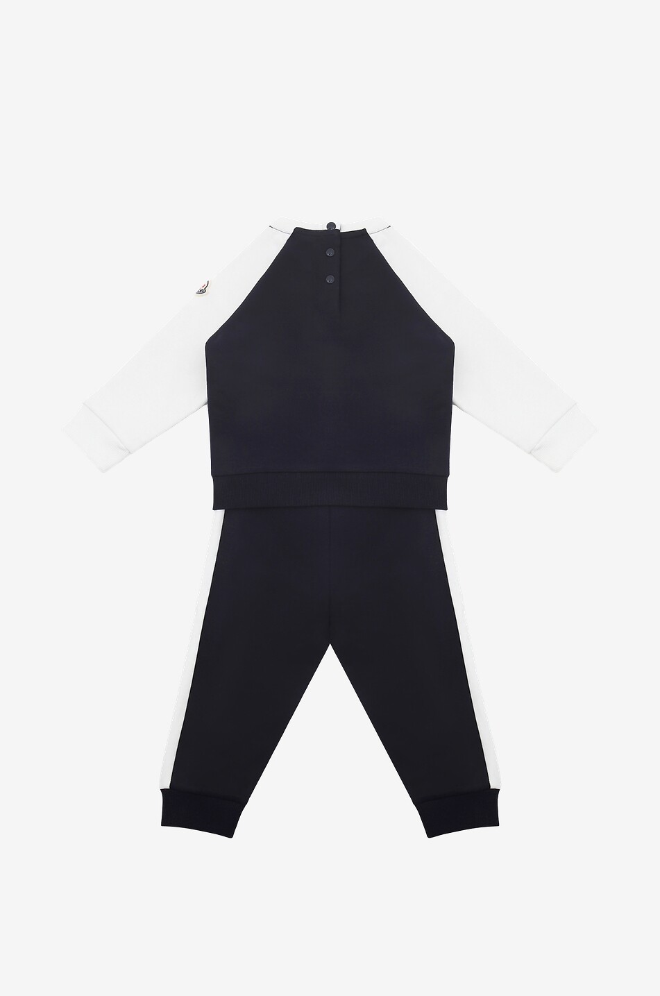MONCLER Varsity look baby sweat suit Baby MULTI COLOURED 1 2
