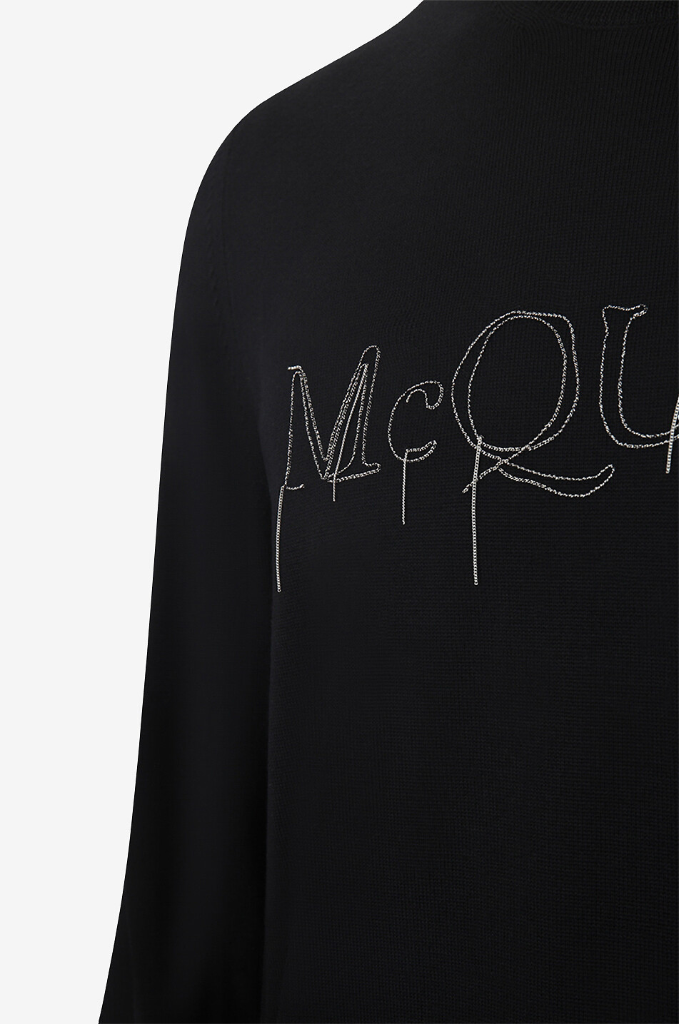 ALEXANDER McQUEEN McQUEEN Chains fine crewneck jumper Men MULTI COLOURED 3