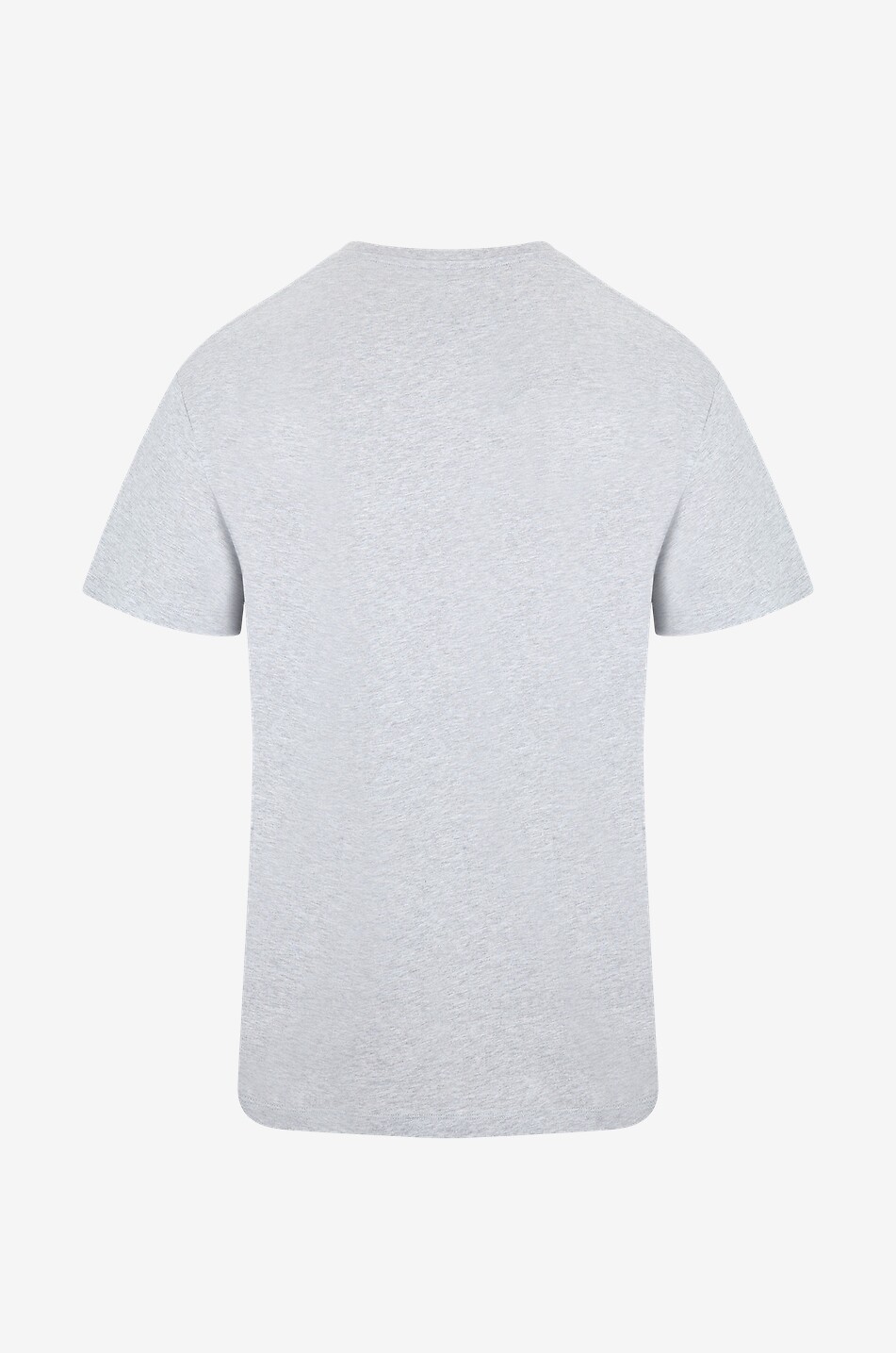ALEXANDER McQUEEN Meliertes T-Shirt Selvedge Harness Herren GRAU 2