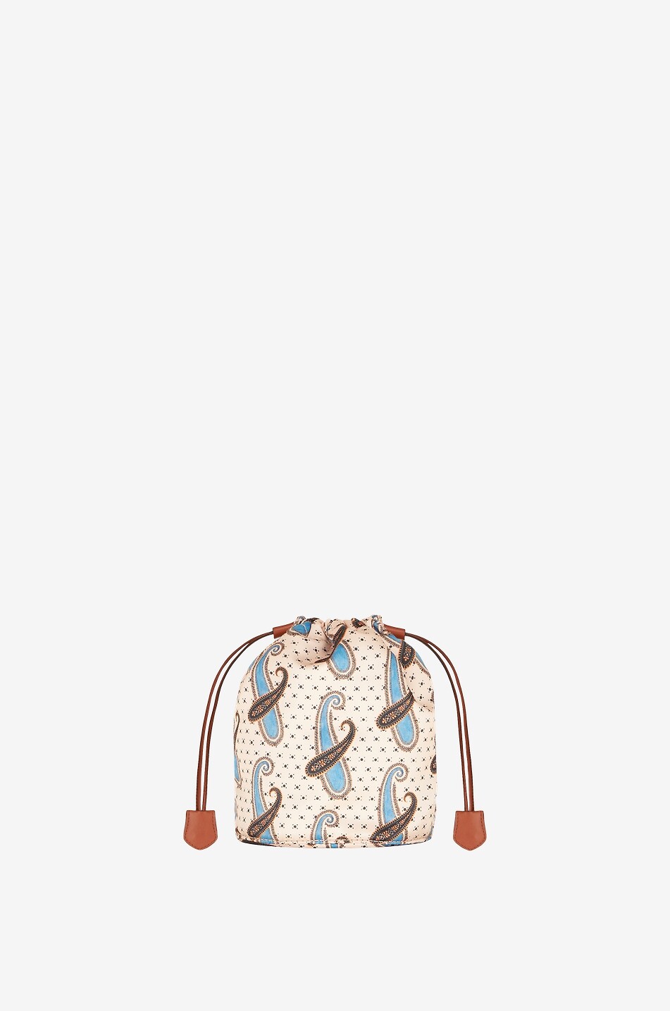 ETRO Pochette en satin imprimé Femme MULTICOLORE1 2