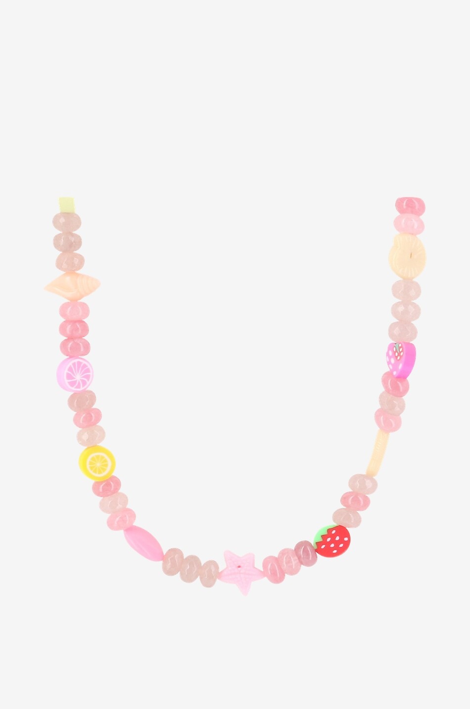 Collier enfant en pierre et perles