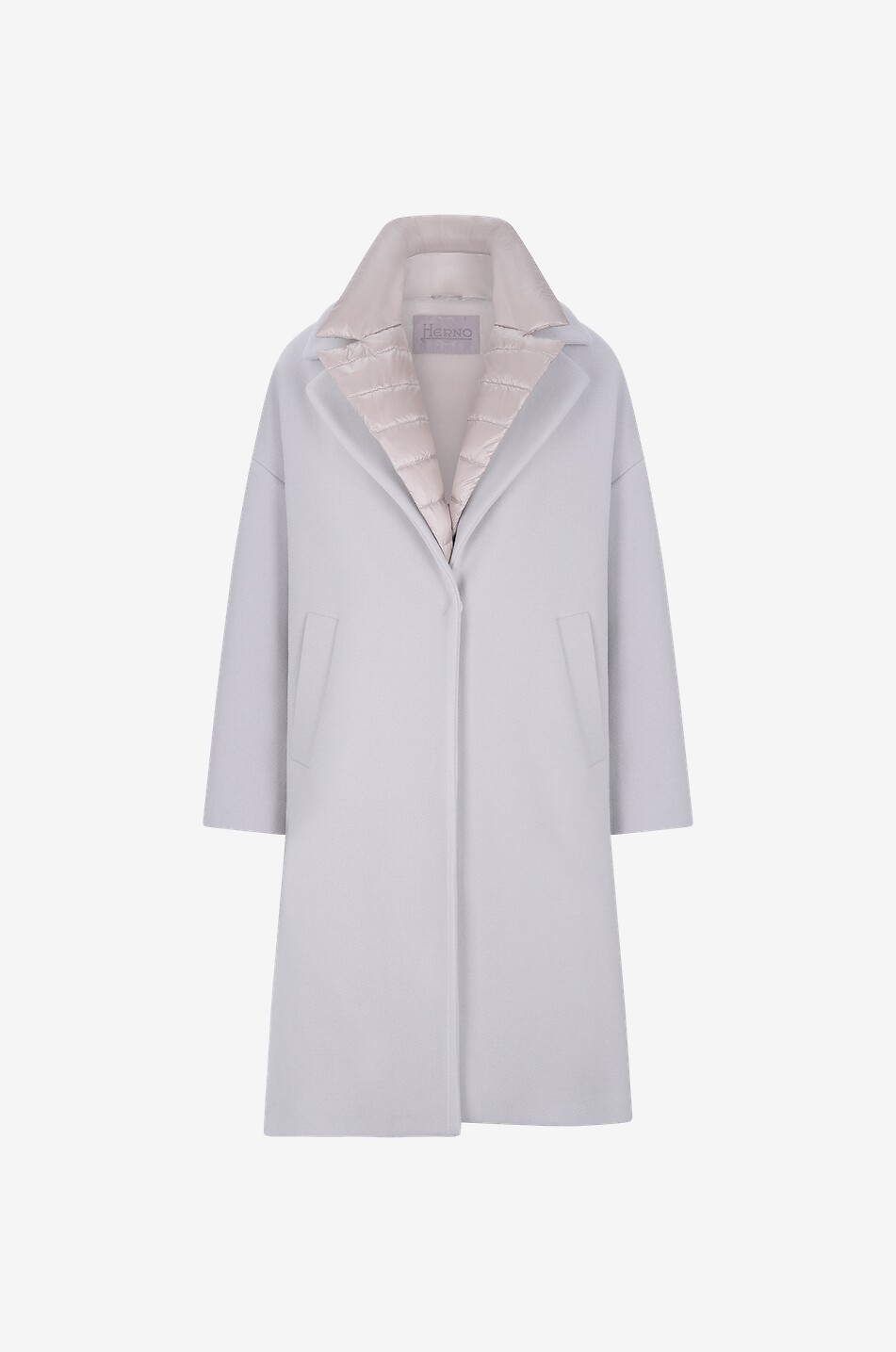 Manteau long en laine et nylon Resort Double & Ultralight