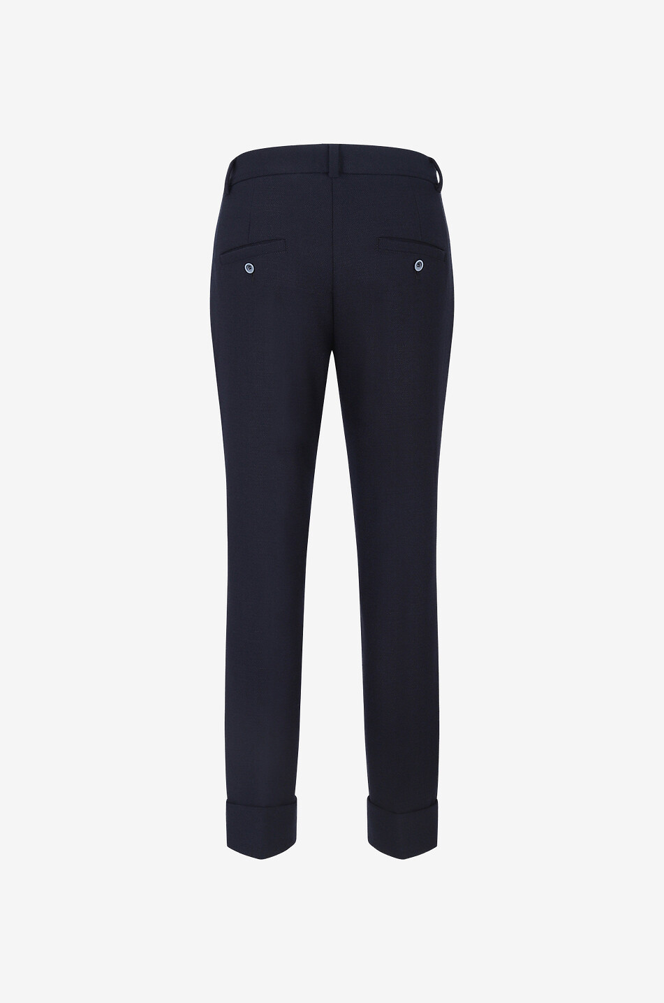 SEDUCTIVE Pantalon droit raccourci Allison Femme BLEU FONCE 2