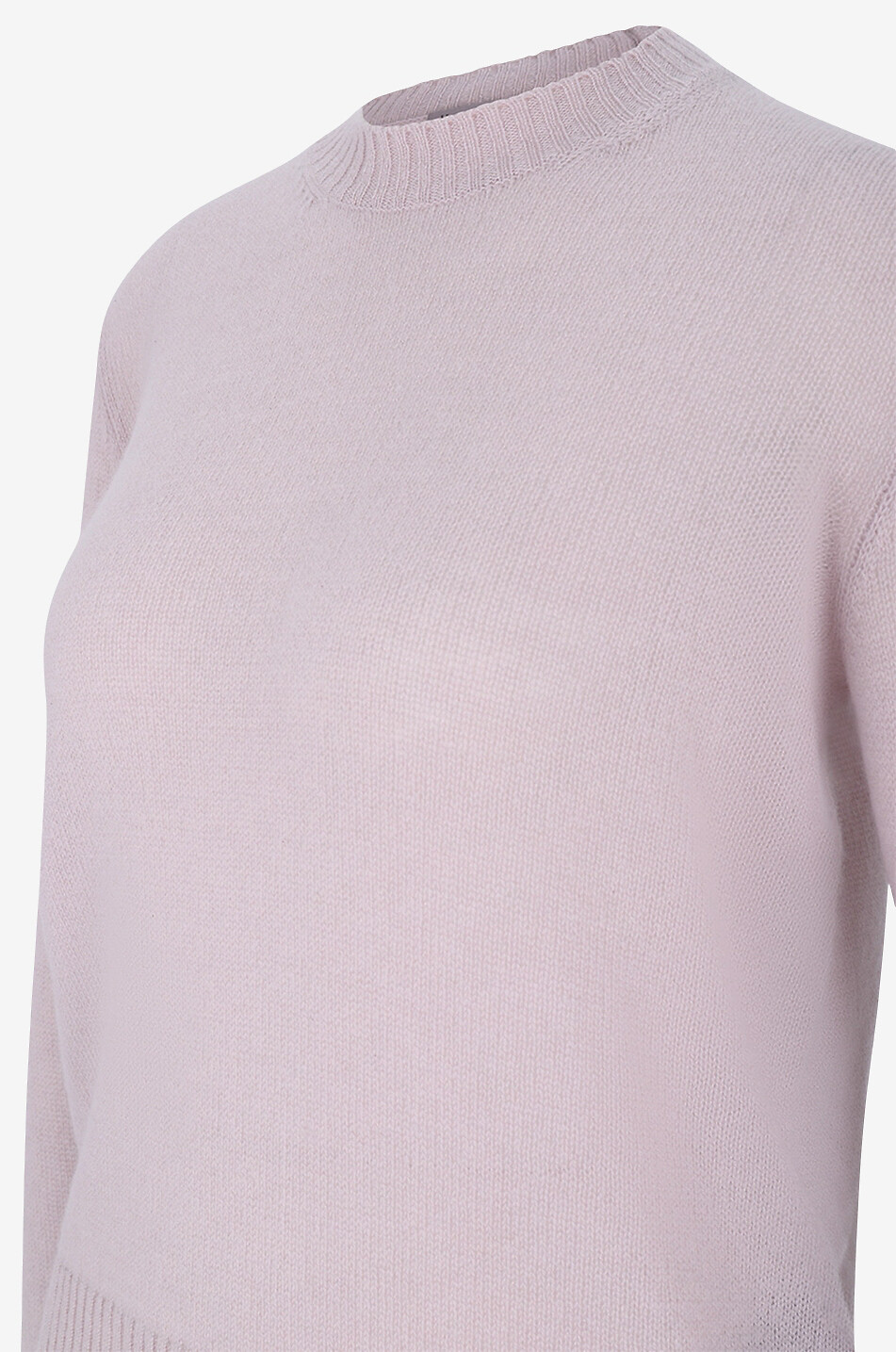 HERNO Resort cashmere round neck jumper Women LIGHT PURPLE 3
