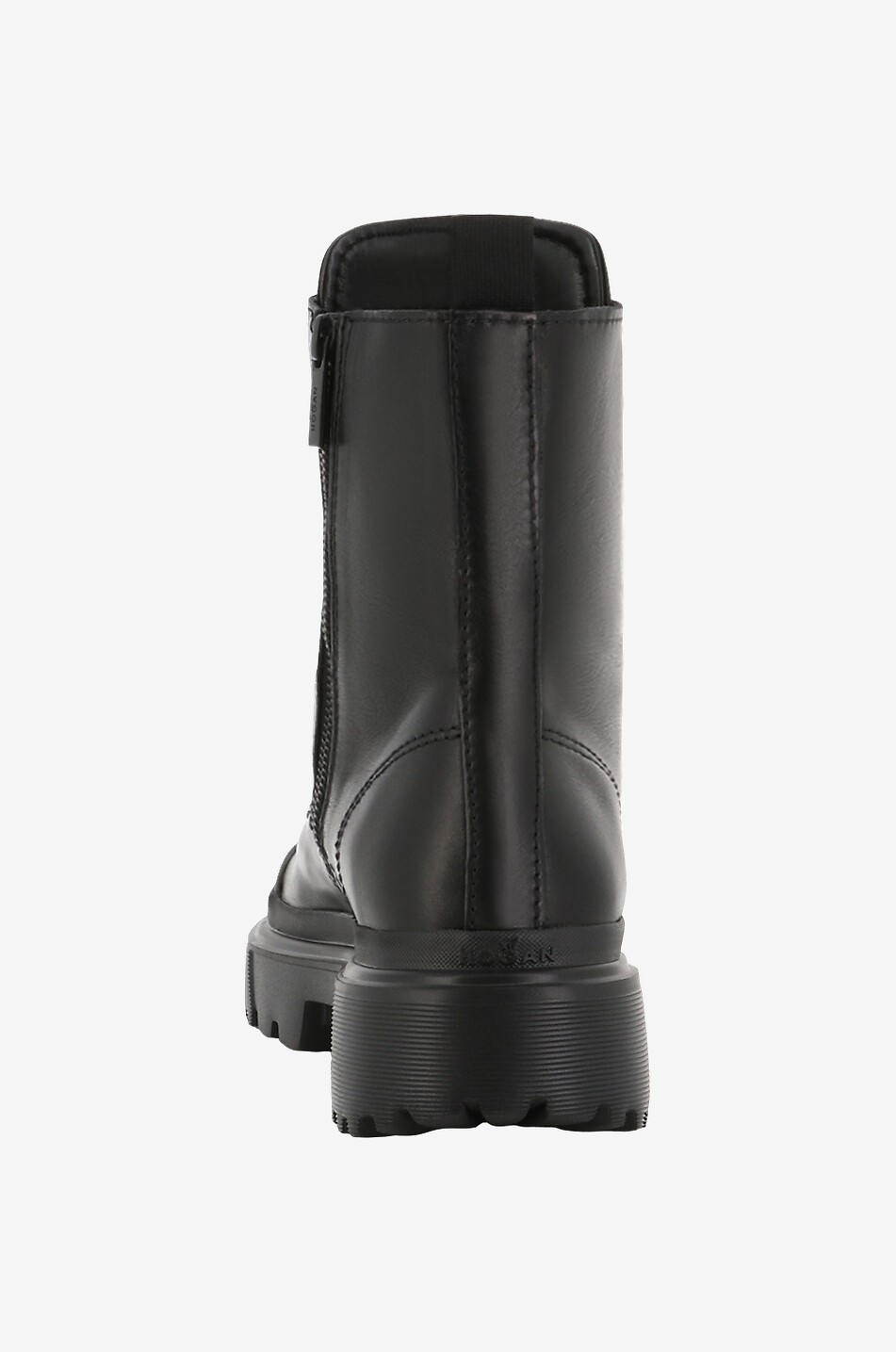 Schnürstiefeletten mit Gummikappen H619
