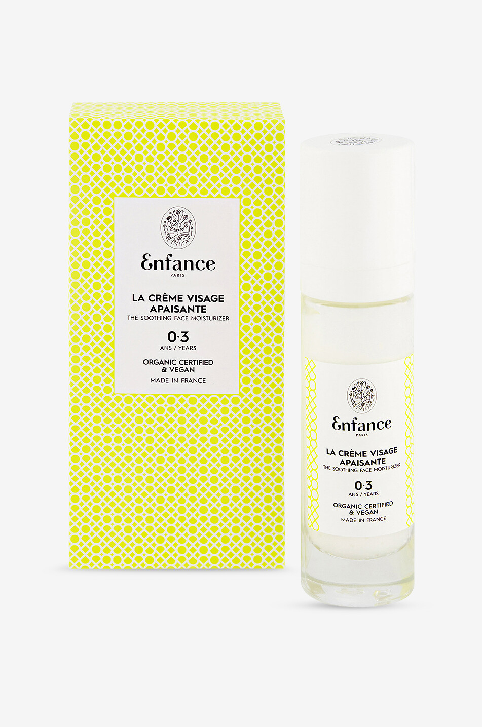ENFANCE PARIS Crème visage apaisante enfant 0-3 ans Unisexe Incolore 2