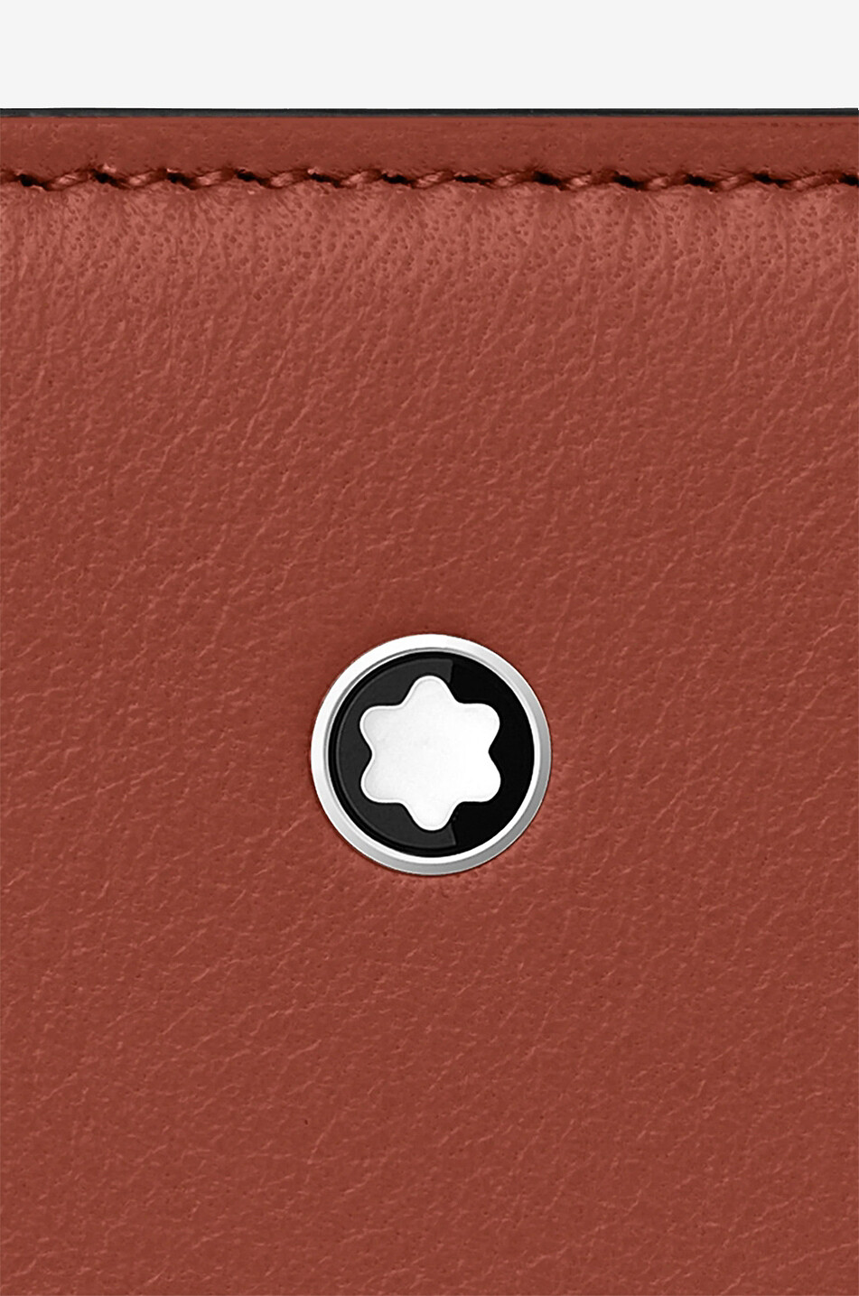 MONTBLANC Meisterstück Selection Soft 12cc large leather zip-around wallet Men LIGHT ORANGE 5