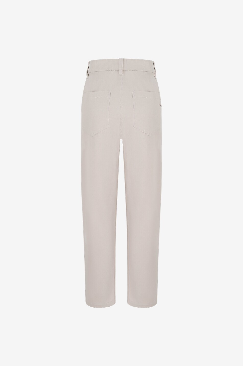 BRUNELLO CUCINELLI Baggy-Hose aus Baumwolle Sparkling Damen CREMEFARBEN 2