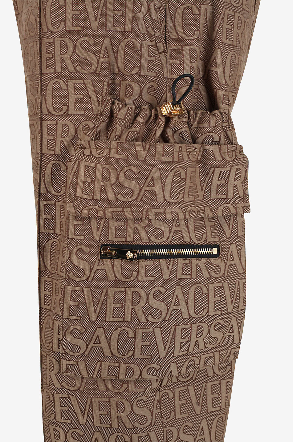 VERSACE VERSACE Allover cargo trousers Men Colourless 3