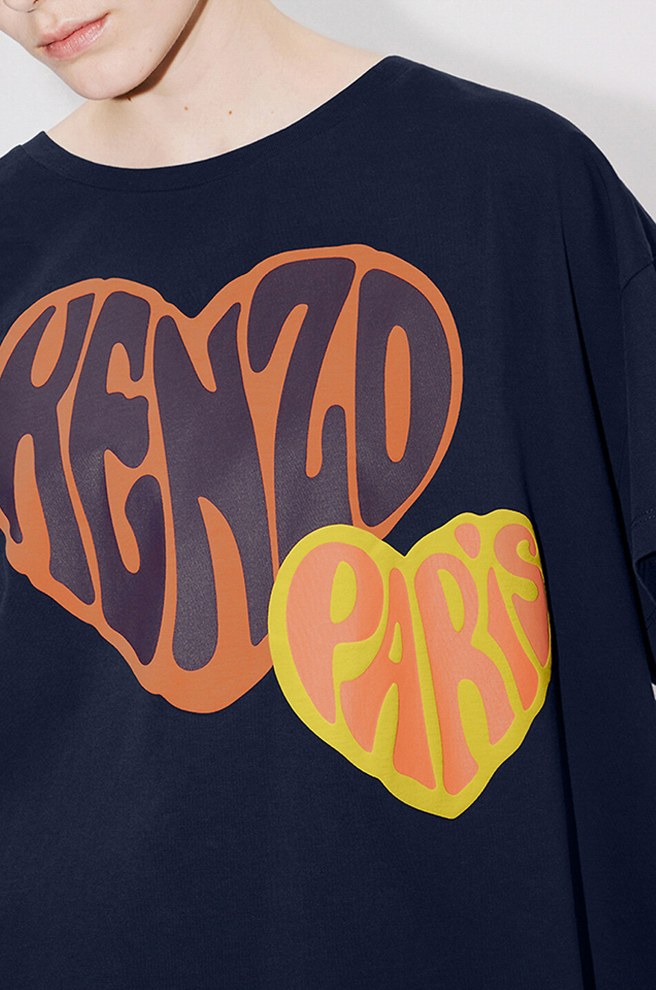 T-shirt à manches courtes ample KENZO Heart