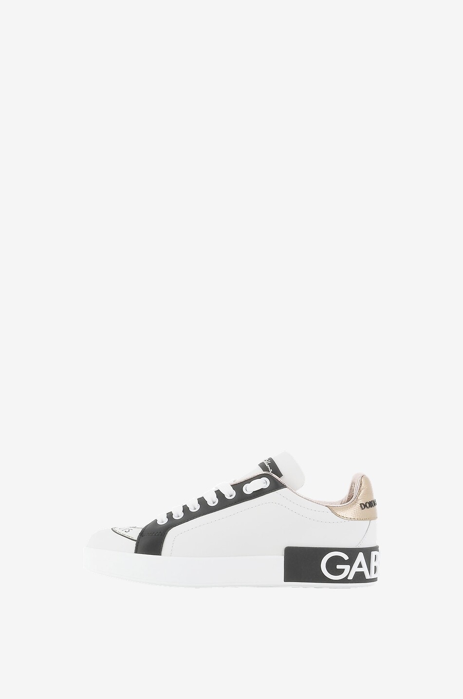 Portofino heart embroidered low-top sneakers
