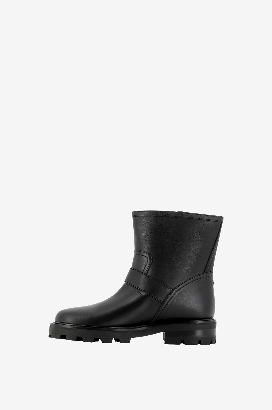 JIMMY CHOO Youth II flat biker ankle boots Women BLACK 3