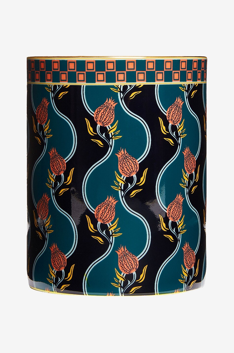 Bougie parfumée en pot en porcelaine