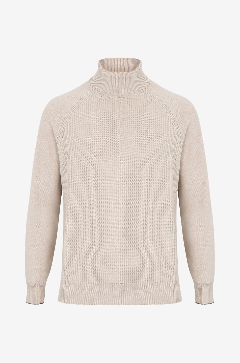 Rollkragenpullover aus Kaschmir mit Raglanärmeln