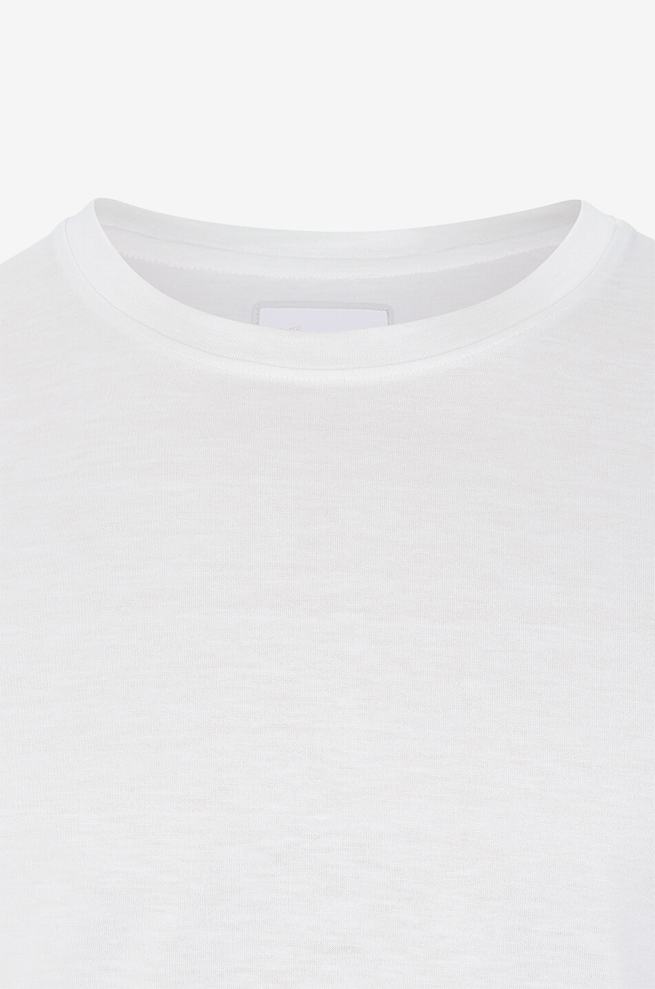 MARCO PESCAROLO James silk and cotton long-sleeved T-shirt Men EGGSHELL 3