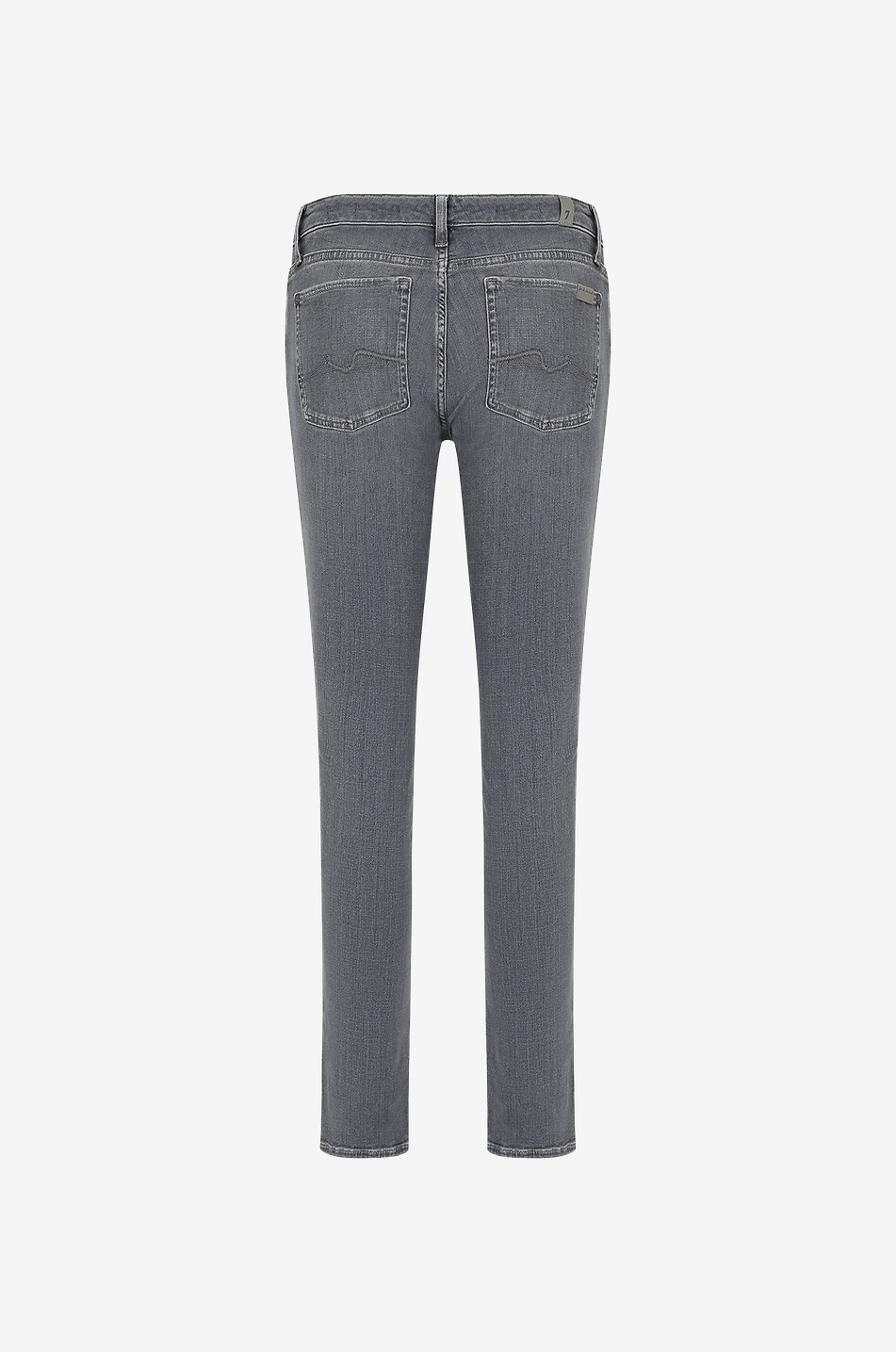 7 FOR ALL MANKIND Skinny-Fit Jeans aus Baumwolle Pyper Skinny Fit Damen GRAU 2
