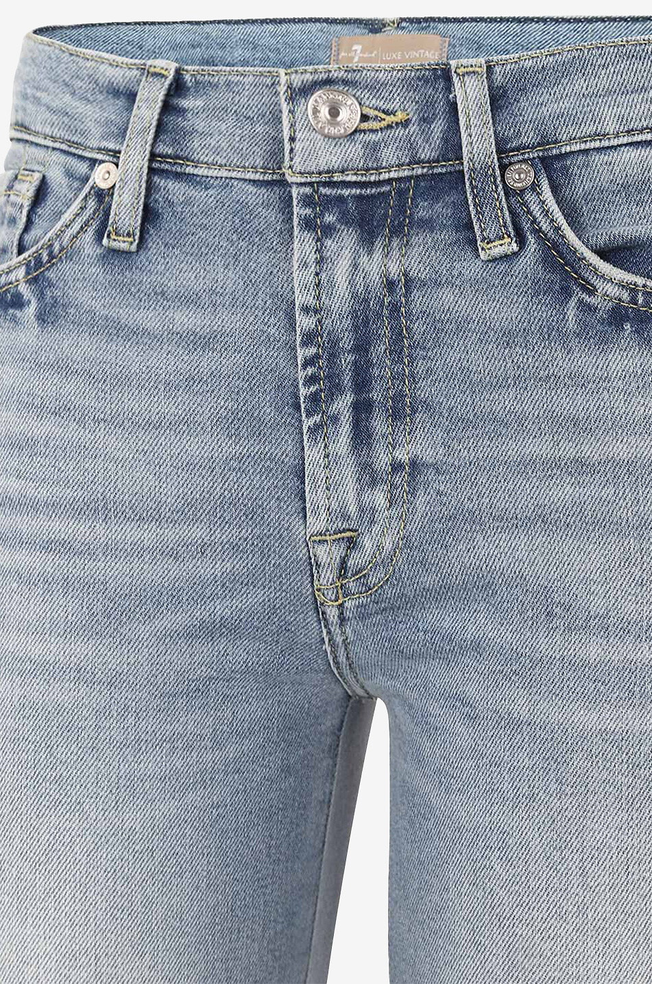 Slim Jeans aus Baumwolle und Modal Roxanne Luxe Vintage Slim Fit