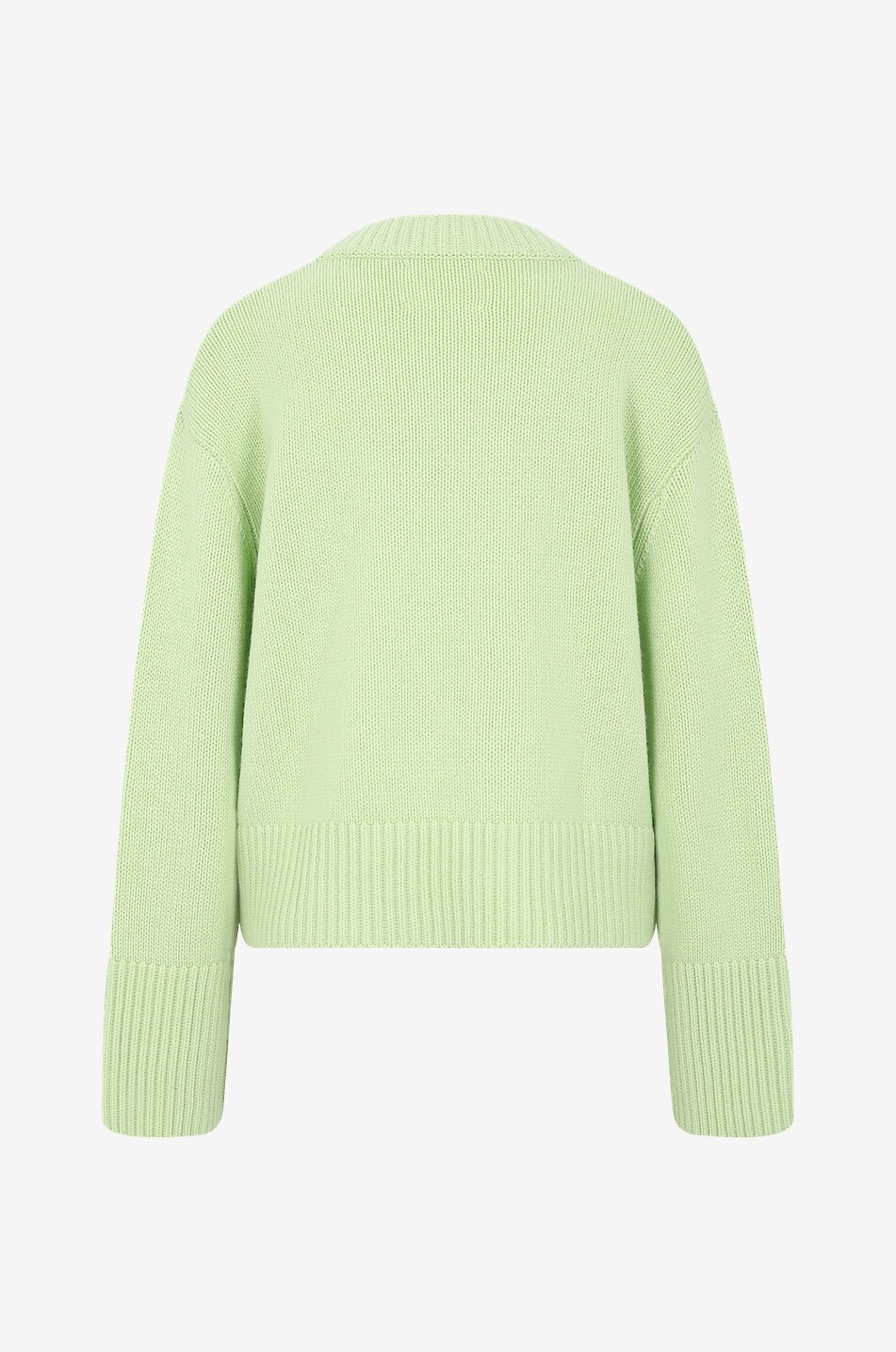 LISA YANG Pullover mit V-Ausschnitt aus Kaschmir Aletta Damen HELLGRÜN 2