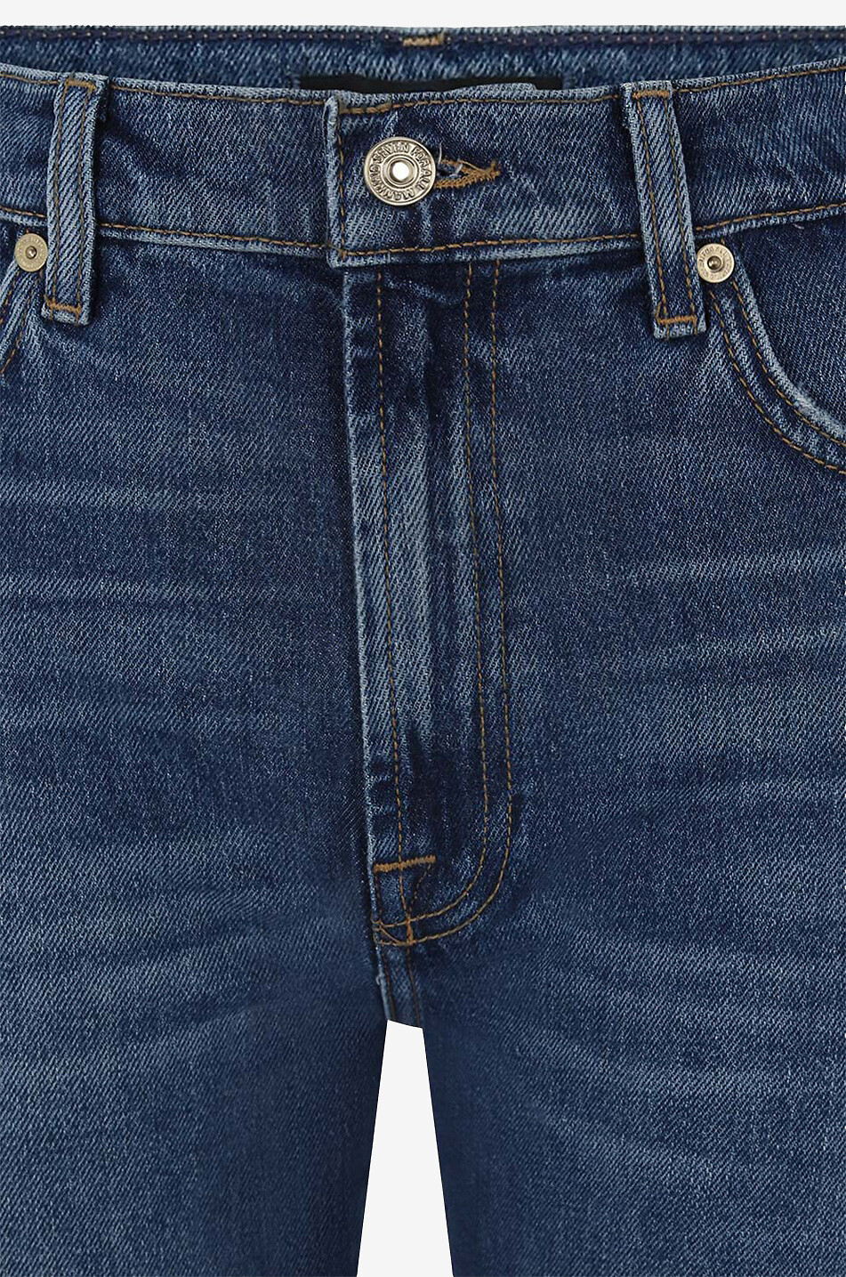 Jean droit en coton Logan Straight Fit