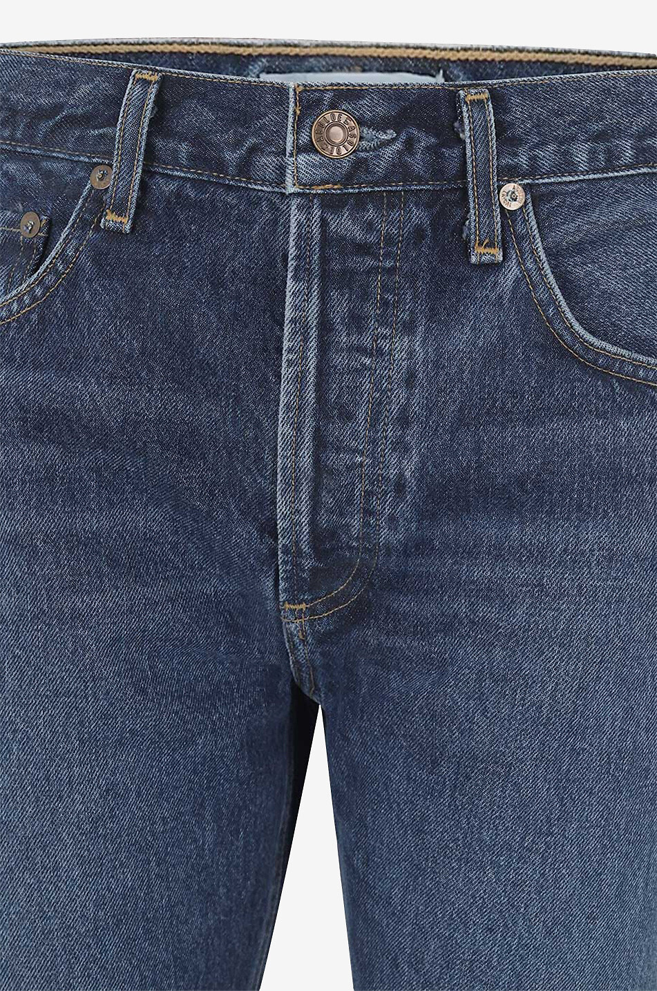 AGOLDE Parker cotton straight leg jeans Women BLUE 4