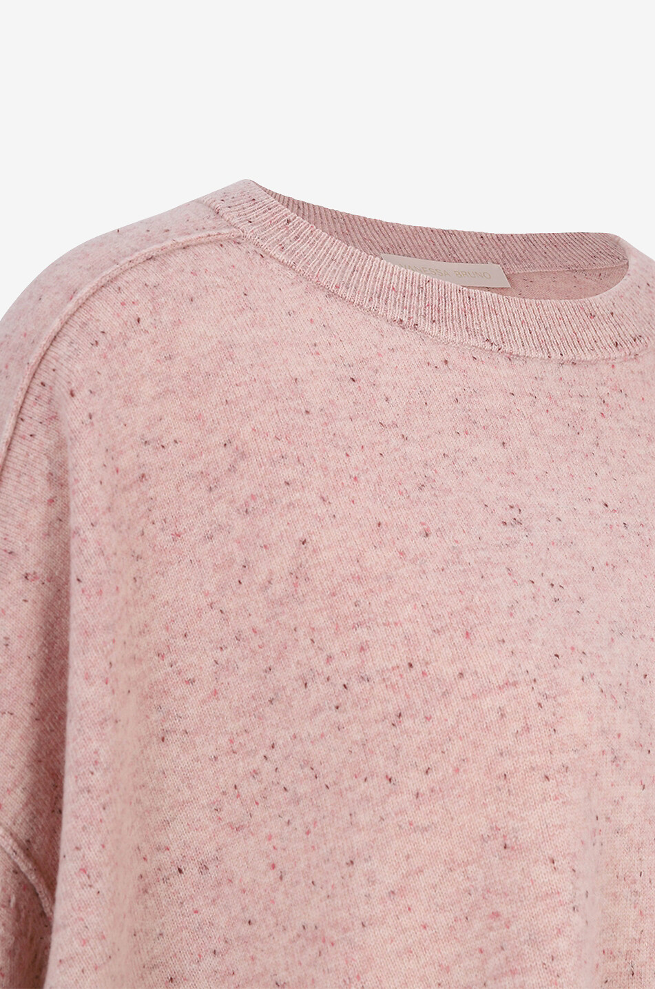 VANESSA BRUNO Valerie merino wool round-neck jumper Women LIGHT PINK 3