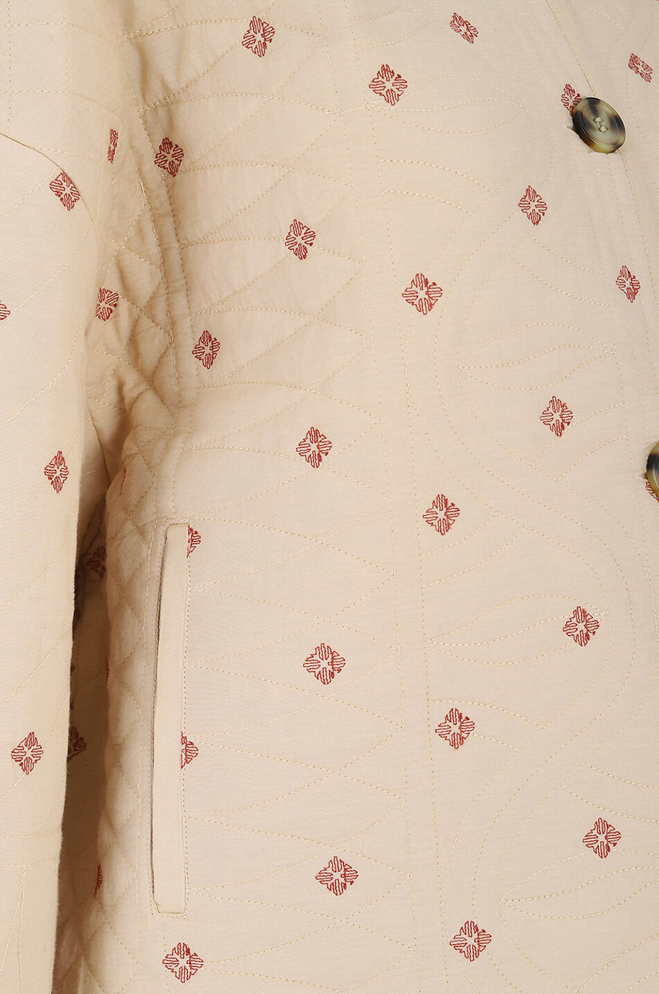 Leichte Jacke aus Baumwolle und Viskose Bouti