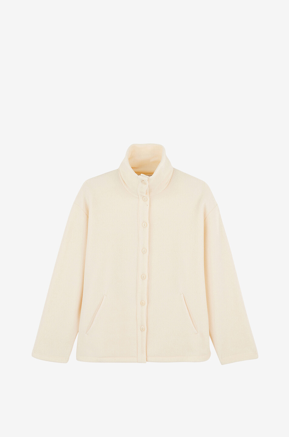 Poésie fleece loungewear jacket