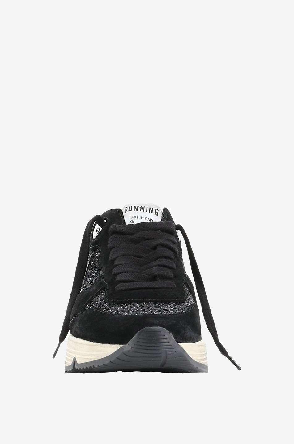 GOLDEN GOOSE Running Sole glitter low-top sneakers Women BLACK 2