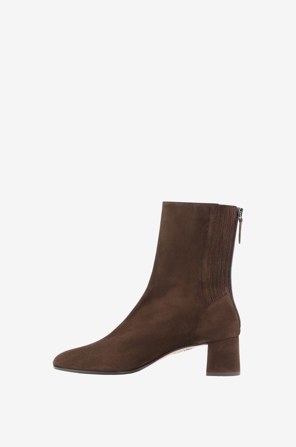 AQUAZZURA Stiefeletten aus Wildleder mit Absatz Saint Honoré 50 Damen BRAUN 3