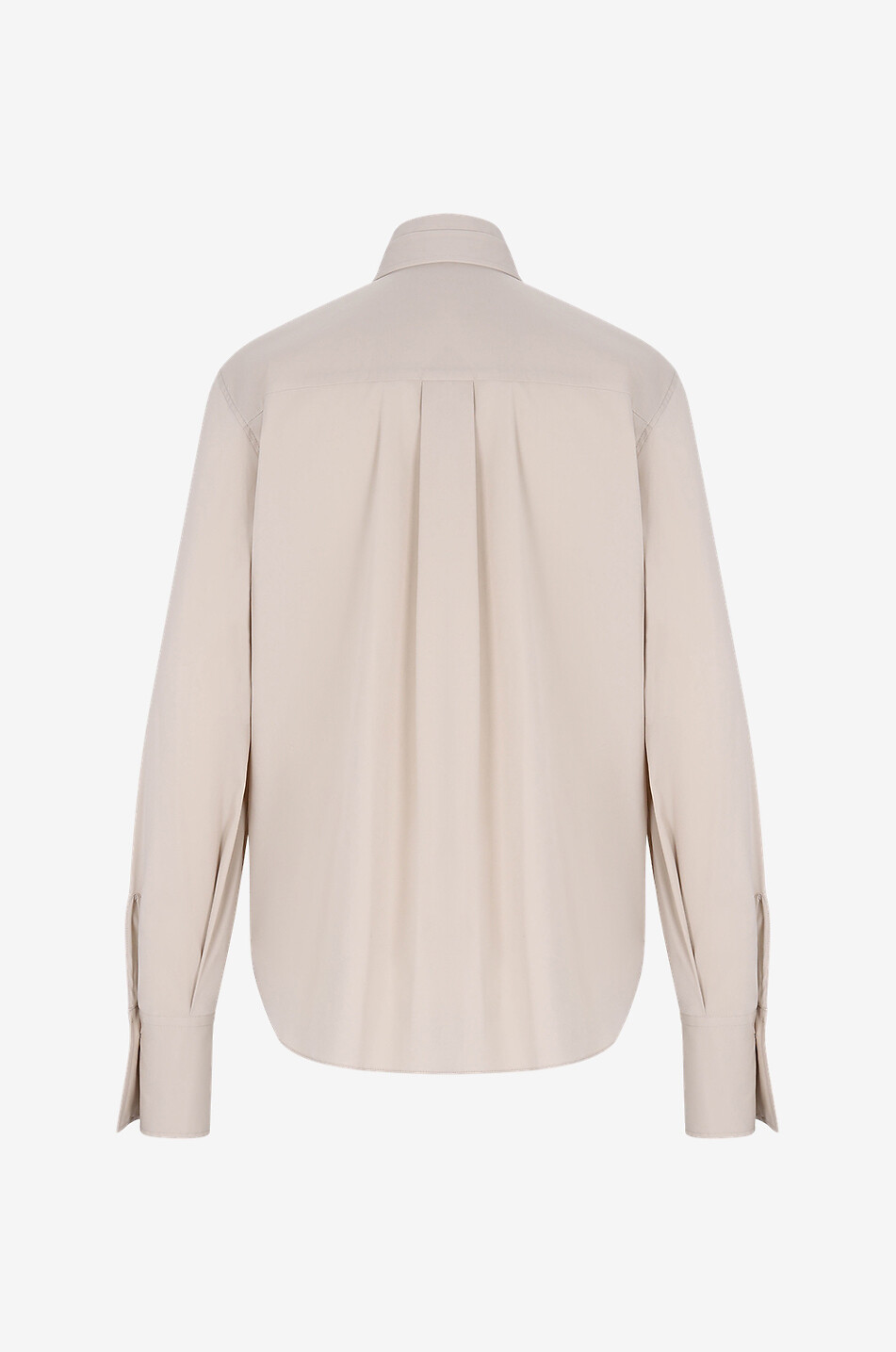Wingtip Fantaisie stretch poplin shirt