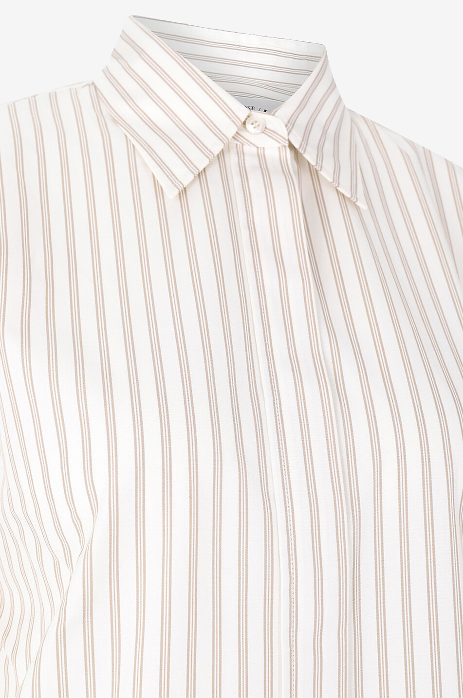 Chemise rayée en popeline Batilda Boyfriend