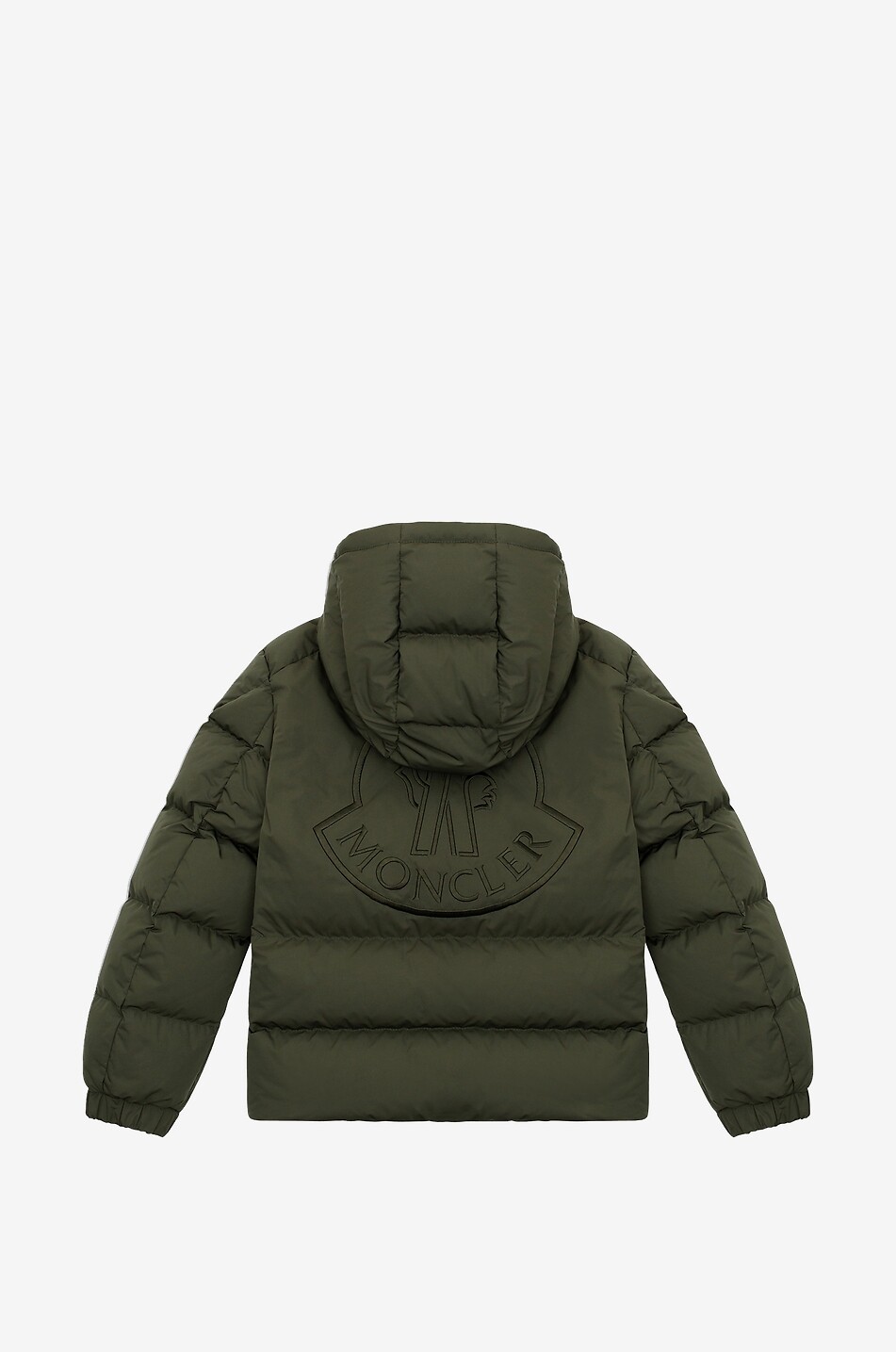 MONCLER Kurze Jungen-Daunenjacke mit Kapuze Eric Junge KHAKI 2