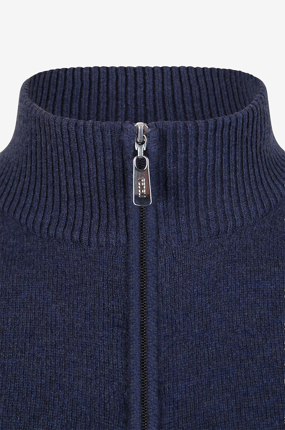 Kaschmirpullover mit Stehkragen und Reissverschluss Favonio