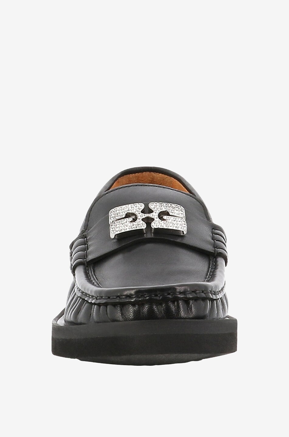 Mocassins brossées Butterfly Strass