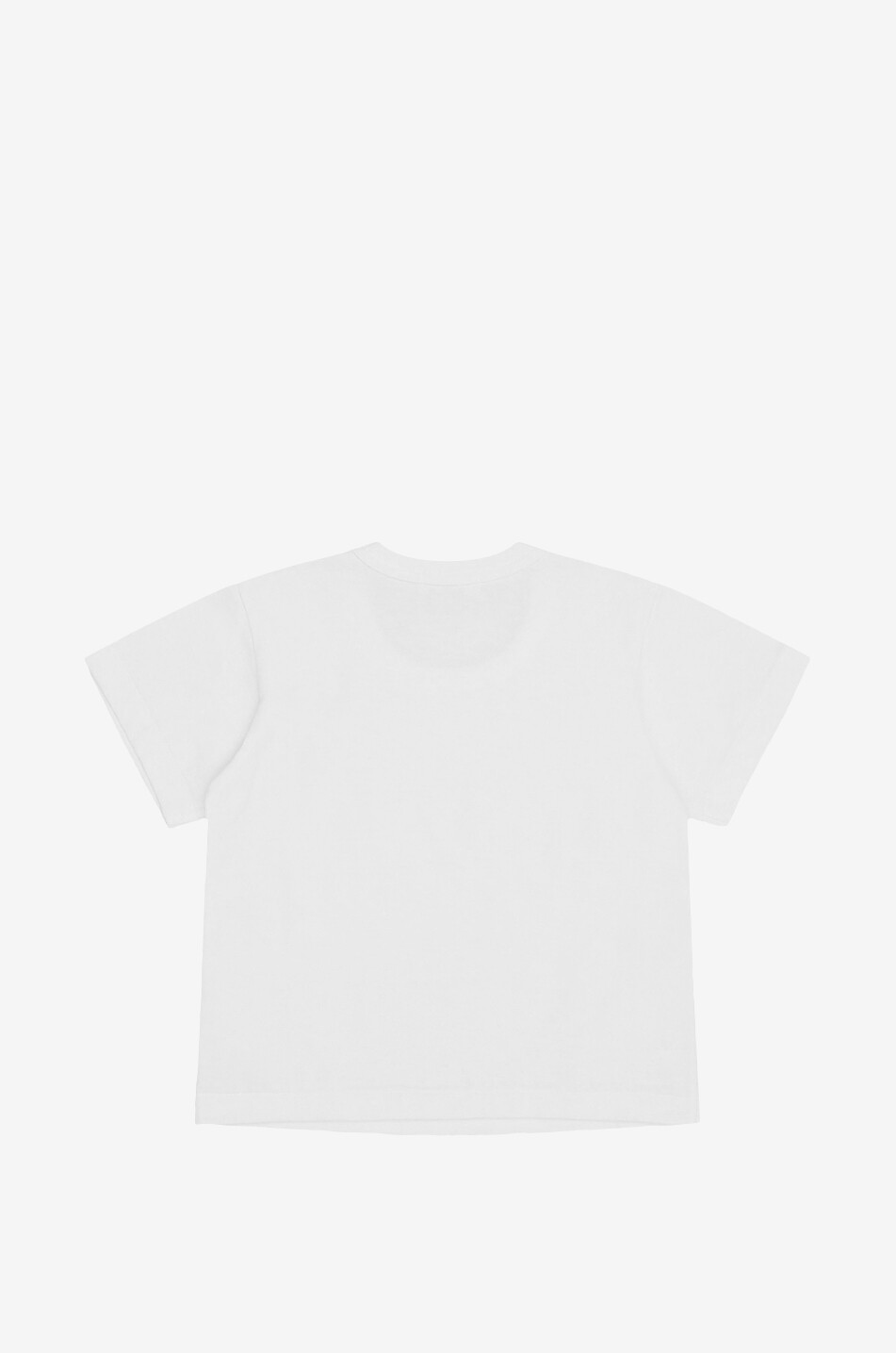 COMME DES GARCONS PLAY Red Heart boy's cotton T-shirt Boy WHITE 2