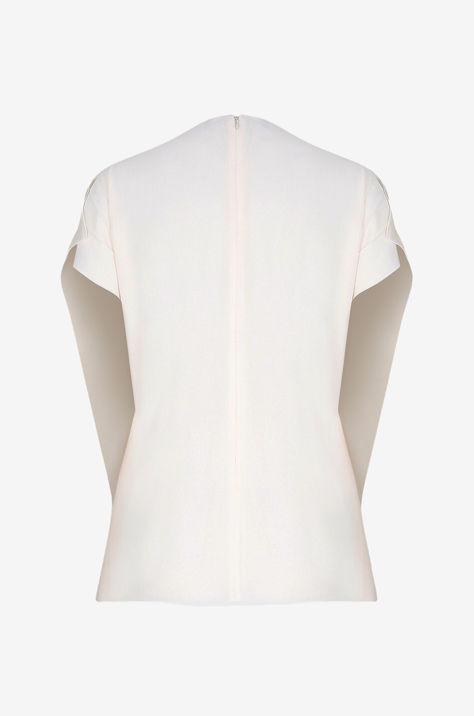 TOTEME Crêpe-Top Side-Drape Damen CREMEFARBEN 2
