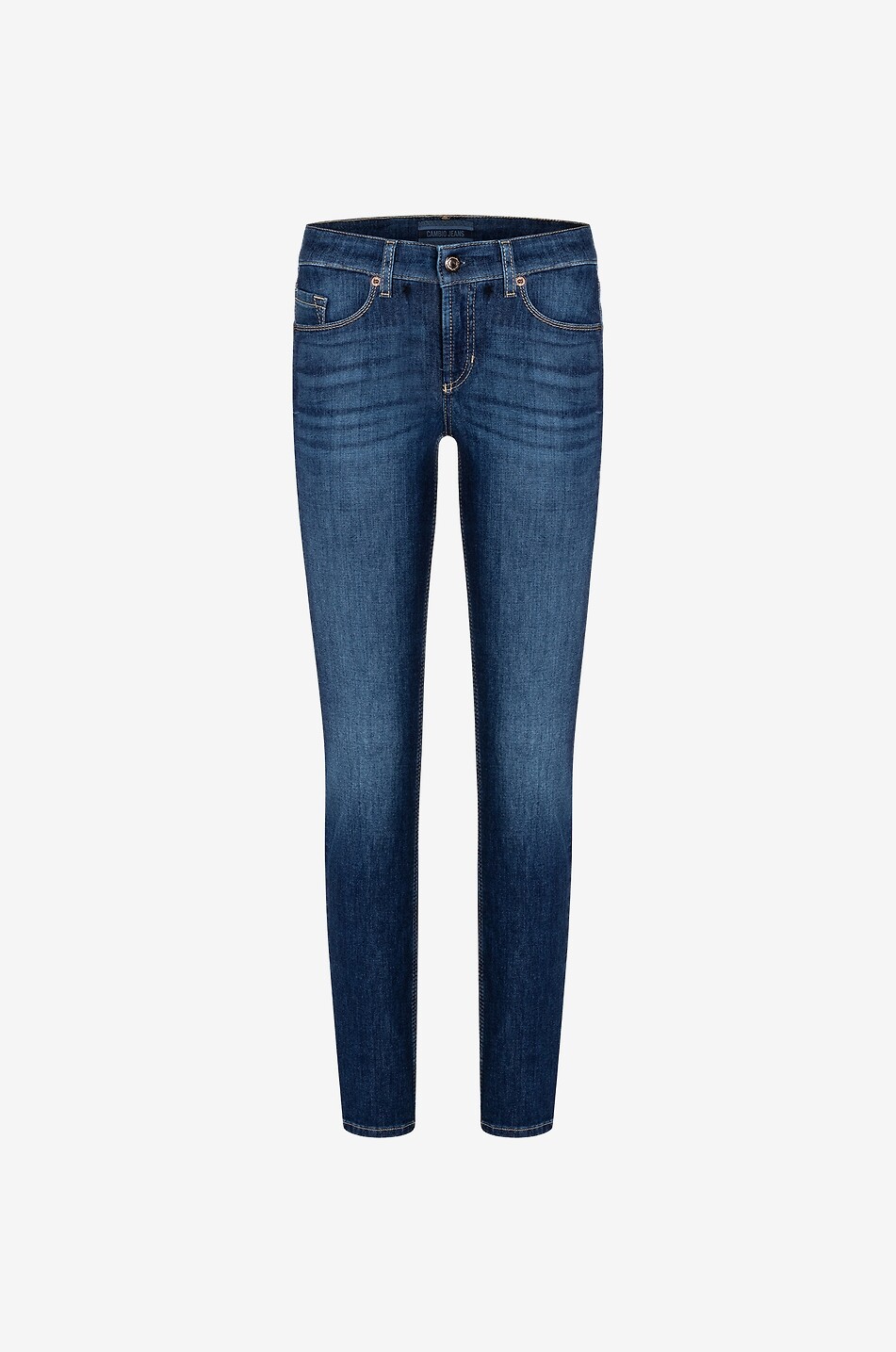 Jean skinny délavé en coton Piper