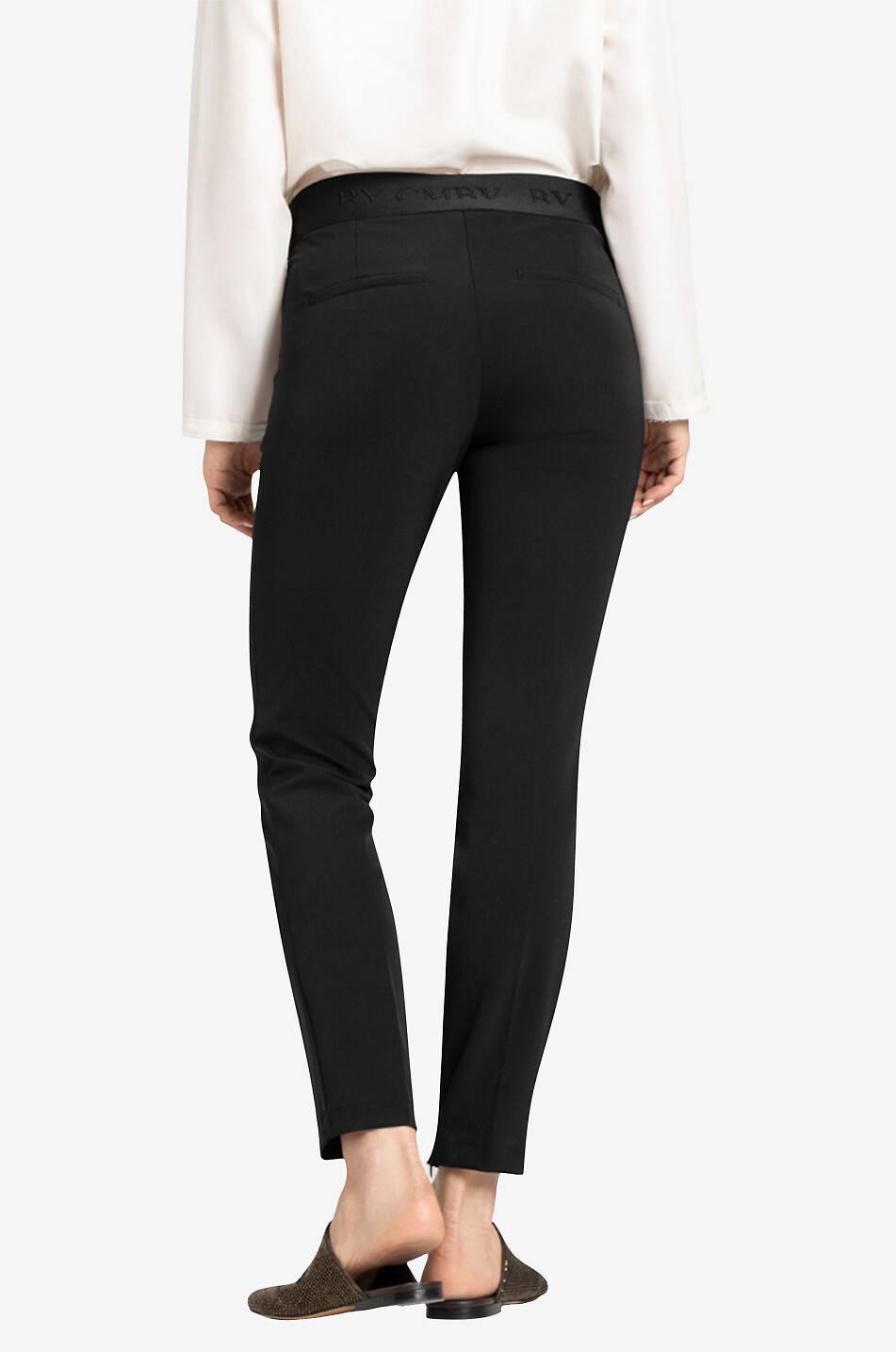 CAMBIO Slim-Fit Hose Rose Slim Damen SCHWARZ 3