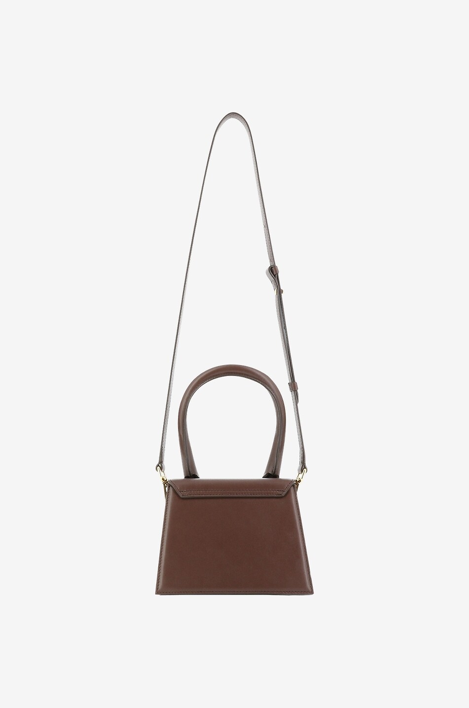 JACQUEMUS Handtasche aus Glattleder Le Chiquito Moyen Damen BRAUN 3