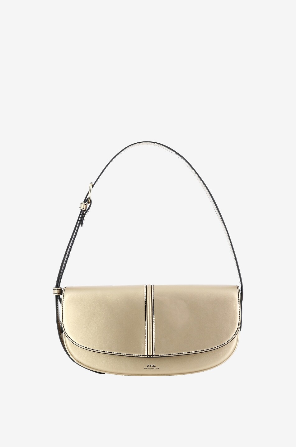 Metallic-Baguette-Tasche Betty