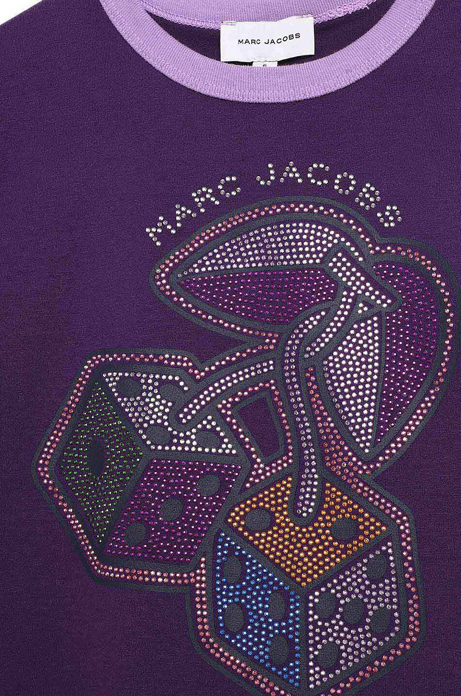 T-shirt à manches courtes en coton fille imprimé