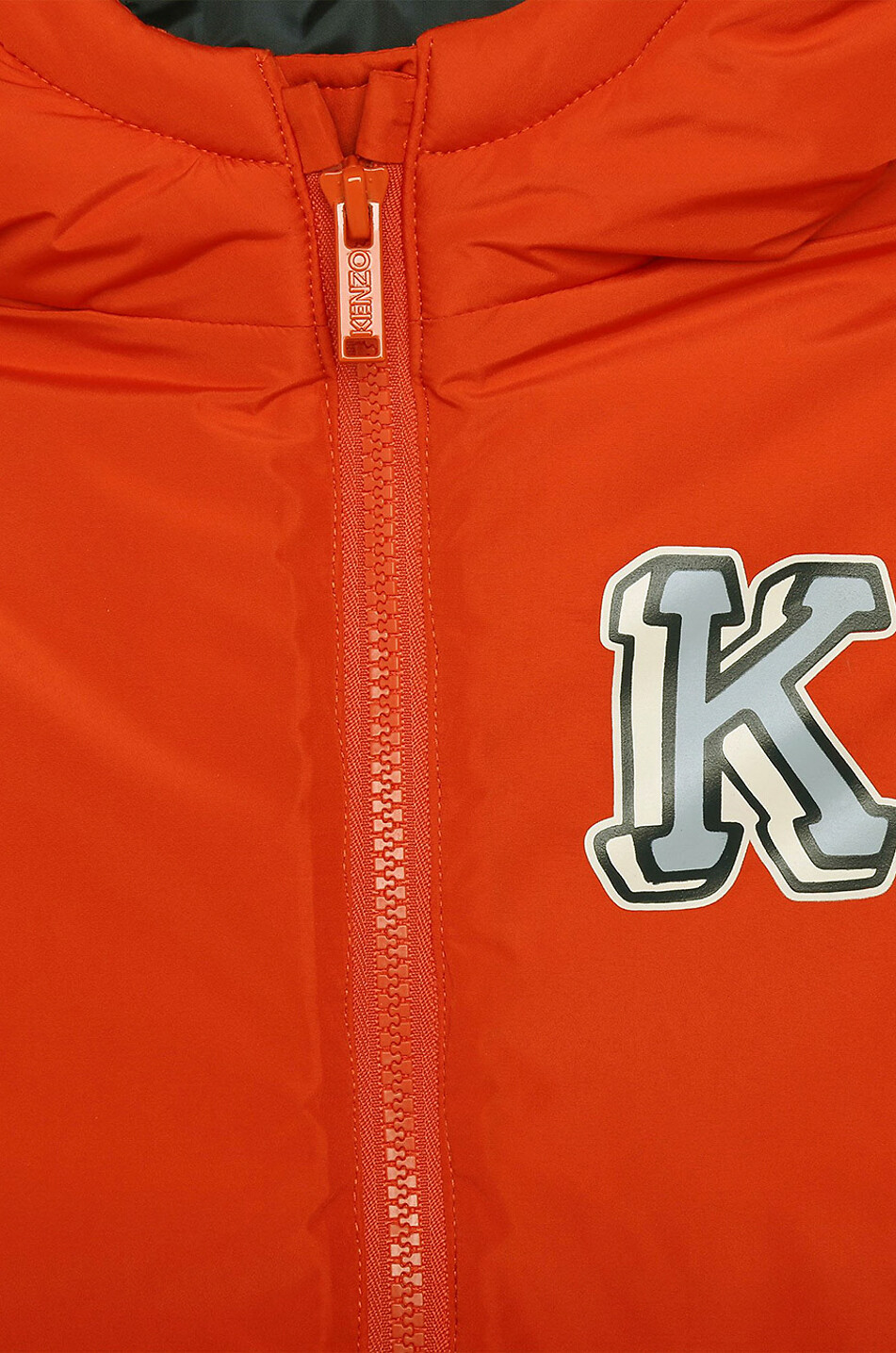 Jungen-Daunenjacke mit Kapuze Kenzo Club Varsity Tiger