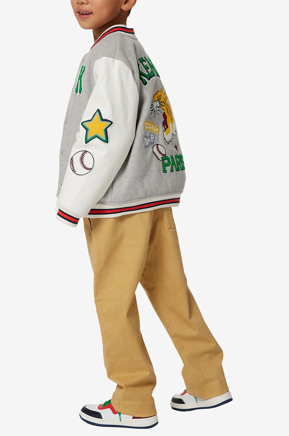 KENZO Jungen-Hose aus Baumwolle Kenzo Club Junge BRAUN 3
