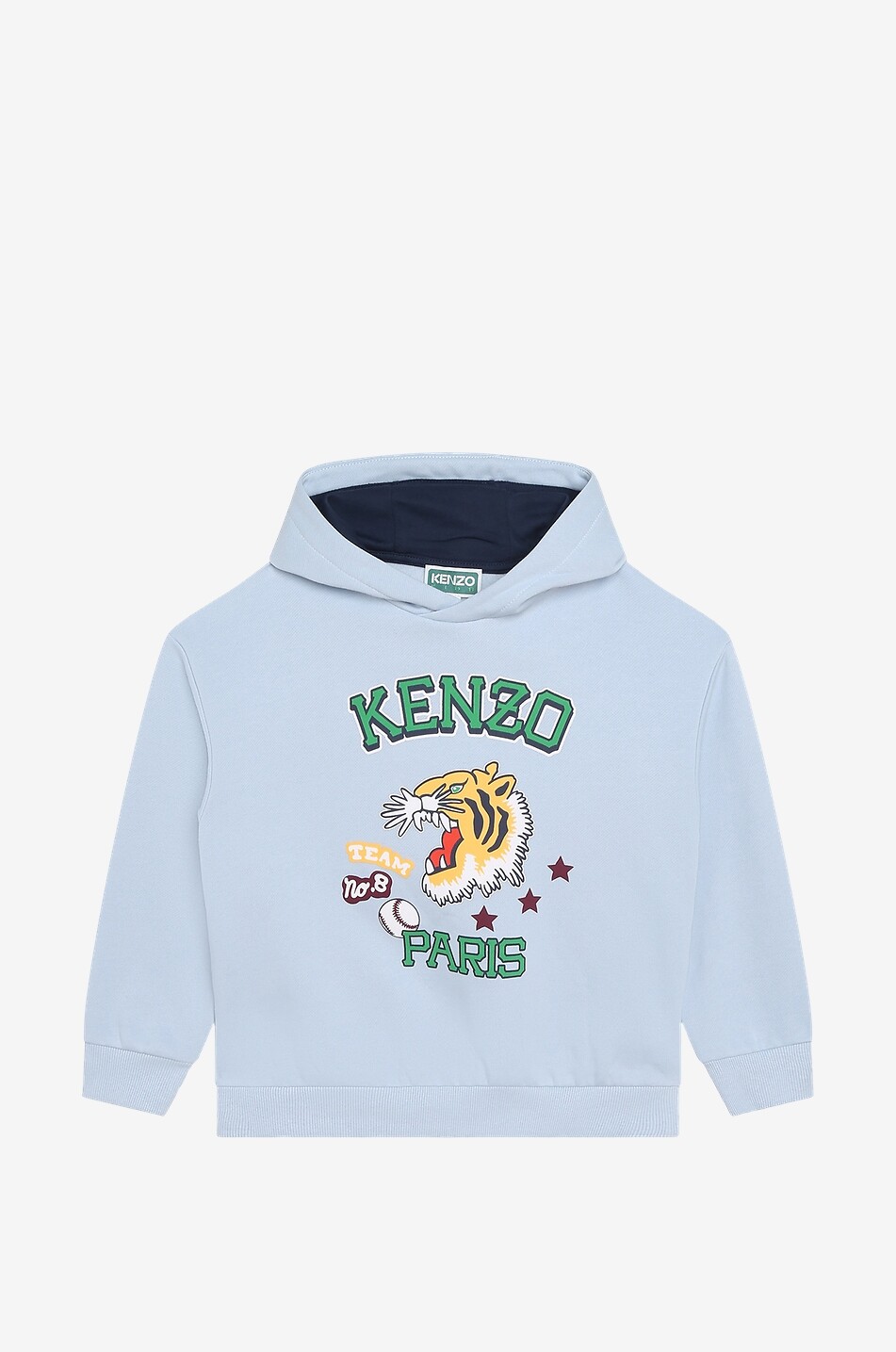 Jungen-Kapuzensweatshirt aus Baumwolle Kenzo Club Varsity Jungle